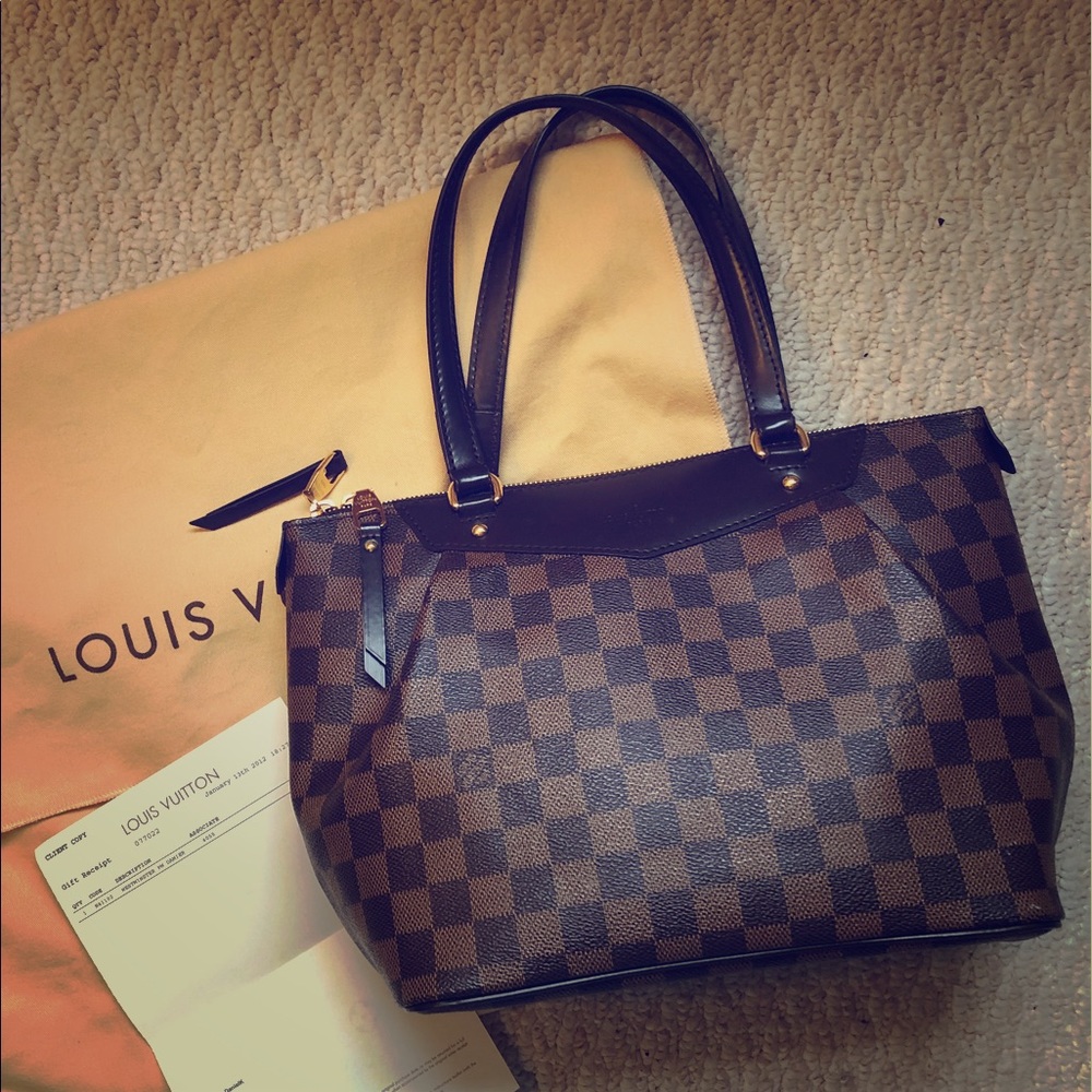 AUTHENTIC LV Damier Ebene Westminster PM
